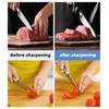 LUCKUT Sharpening Stone Whetstone Set Kitchen Knife Sharpener Stone Wet