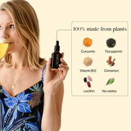 Kurk High Strength Liquid Curcumin Oil from Turmeric | Advanced Absorption Technology | 1000x More Absorbent Than Powders & Capsules | Naturally Reduce Inflammation. (Cola 95ml)