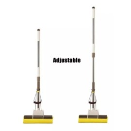Misorel Trapeador Jalador Magic Mop Auto Exprimible De Esponja Hogar
