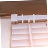 Gatuida 10pcs Clear Plastic Blind Retainer Clips for Window Blinds