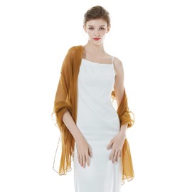 BEAUTELICATE Chiffon Shawl Bridal Bridesmaid Summer Travel Shot Beach Scarf Evening Party Wraps Wedding Stole