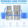 Cplbrb 3/8’’ NPT Flat Face Hydraulic Quick Connect Couplers/Couplings with