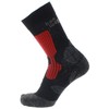 Hanwag Trek Socks Black/Red, Asphalt Red