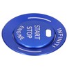 Engine Start Button Cover, 2pcs Engine Start Stop Button Trim