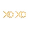 Wishrocks "XO" Stud Earrings With Push Back Minimalist Jewelry For