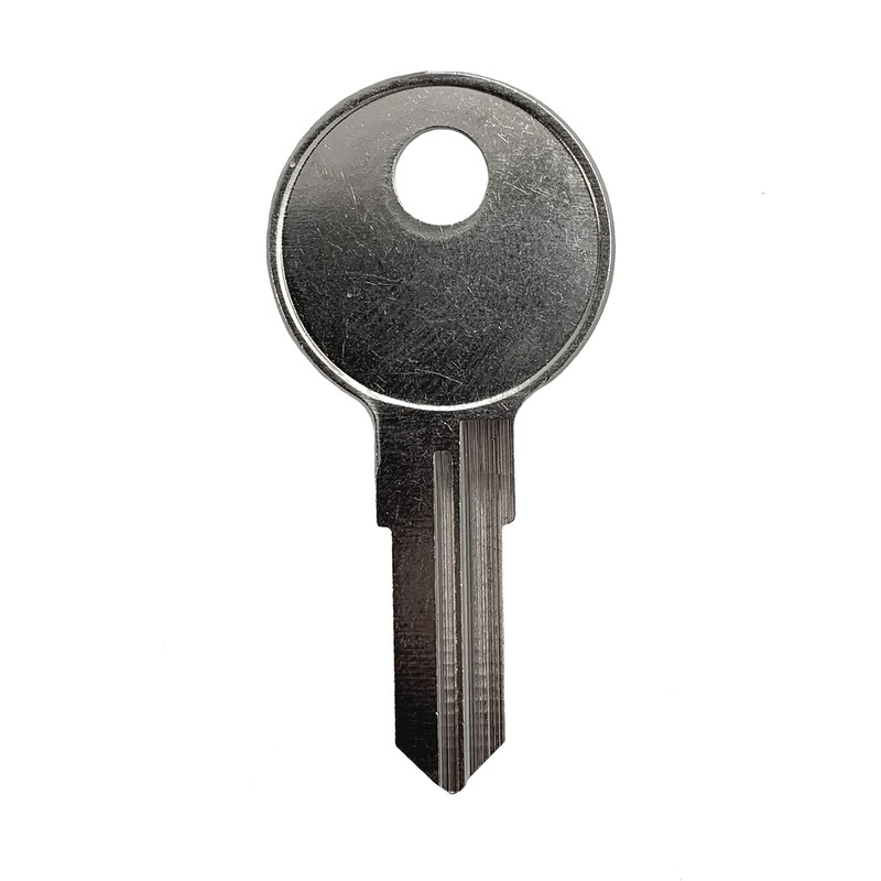 Key Blank, Brass, 1676-BAU3, PK10