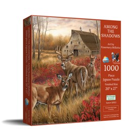 SunsOut Among The Shadows 1000 Piece Jigsaw Puzzle for Adults by Artist: Rosemary Millette - Finished Size 20" x 27" - MPN# 30913
