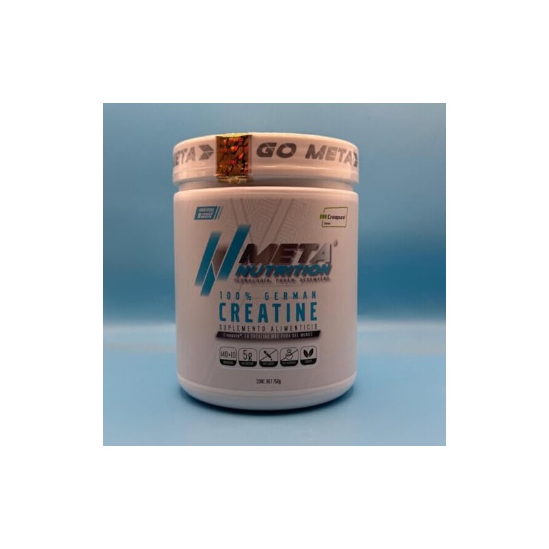 Meta Nutrition Creatina Monohidratada Alemana Creapure 750g 140 Servicios Edición