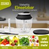 ZOLMER® Onion Slicer, Manual Chopper with Pulley as Vegetable Cutter,