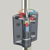 National Hardware N346-206 Truclose Narrow Spring Hinges Black Polymer 2