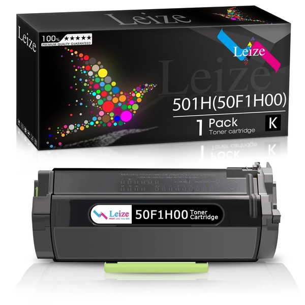 Leize 50F1H00 501H Toner Cartridge Replacement for 501H 50F1000 MS310dn