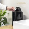 Bremermann bathroom series Savona cosmetic bin with a swing lid,