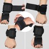 Yemax Power Grip Strength Training Gloves Hook Wrist Wraps Support