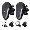vFound BT-S3 1000m Motorcycle Intercom Helmet Headset Real-time Communication Systems