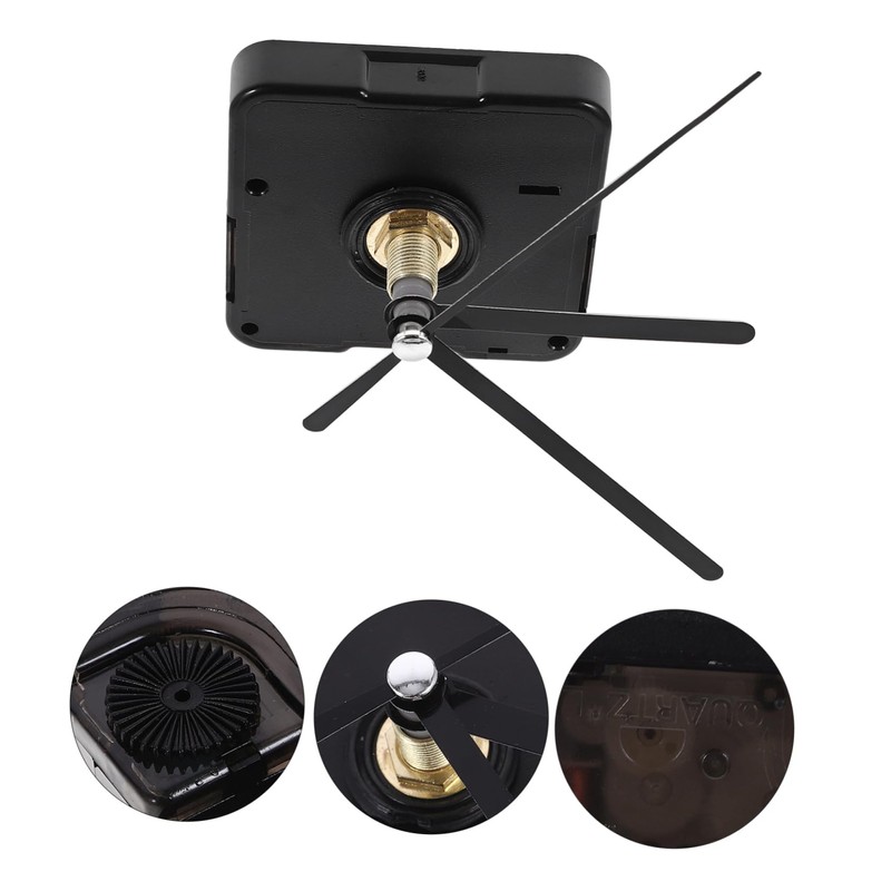 ORFOFE Classic Wall Clock Hands Mechanism Kit Plastic DIY Clock