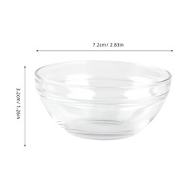 CALLARON 12 Pcs Face Mask Mixing Bowl, Clear Mask Bowl with Mask Brush, Silicone Mask Bowl, Cosmetic Mix Bowl Making Set, Silicone Makeup Brush Kit