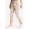 MOCOLY Women's Hiking Capris Pants Outdoor Lightweight Quick Dry Water