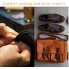 10pcs Canvas Leather Tent Shoes Sewing Awl Needle Repair Tool