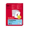 Herlitz A4 Grained Water Proof Punched Pocket - Clear (100