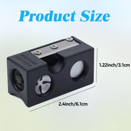 Amazleer 8 in 1 Pool Cue Tip Shaper and Repair Tool, Professional Billiard Cue Maintenance Kit Portable and Durable Accessory for Shaping Cutting and Grinding Cue Tips 8.5mm to 14mm (8 in 1)