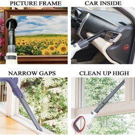 For Shark Rocket HV301 HV300 HV322 HV371 HV372 Navigator NV350 Stratos AZ3002 Rotator NV501 -Vacuum Attachments Accessories 1-3/8'' plus Vacuum Adapter Compatible with Sharks & Miele Vacuum Cleaners