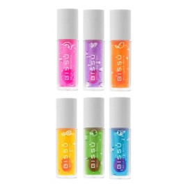 Bissu Magic Lip Gloss Fórmula Mejorada Kit 6 Tonos Completos