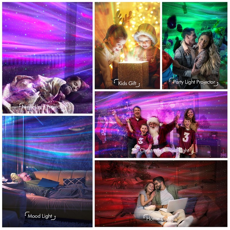 YunLone 360 Lights 18 Colour Star Galaxy Projector with Smart