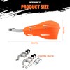 WODHMIEY Dirt Bike Handguards Hand Guards,Adjustable Handlebar Hand Guards,Motorcycle Handguards