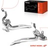A-Premium Front Driver and Passenger Hood Hinges Compatible with Ford