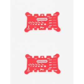 Oregon 2 Pack 556418 Chainsaw Guide Bar and Chain Measuring Tool