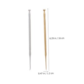 Ipetboom 2 Pcs Eyelash Stick Lash Kit Lash Lift Rods Lash Separator Rod for Women Eyelash Lifting Tool Lash Lift Tools Lash Separator Tool for Women Metal Stainless Steel Supplies