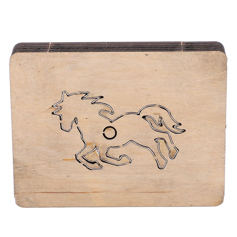 Leather Cutting Die Horse Shape Punch Cutter Craft Mould Tool