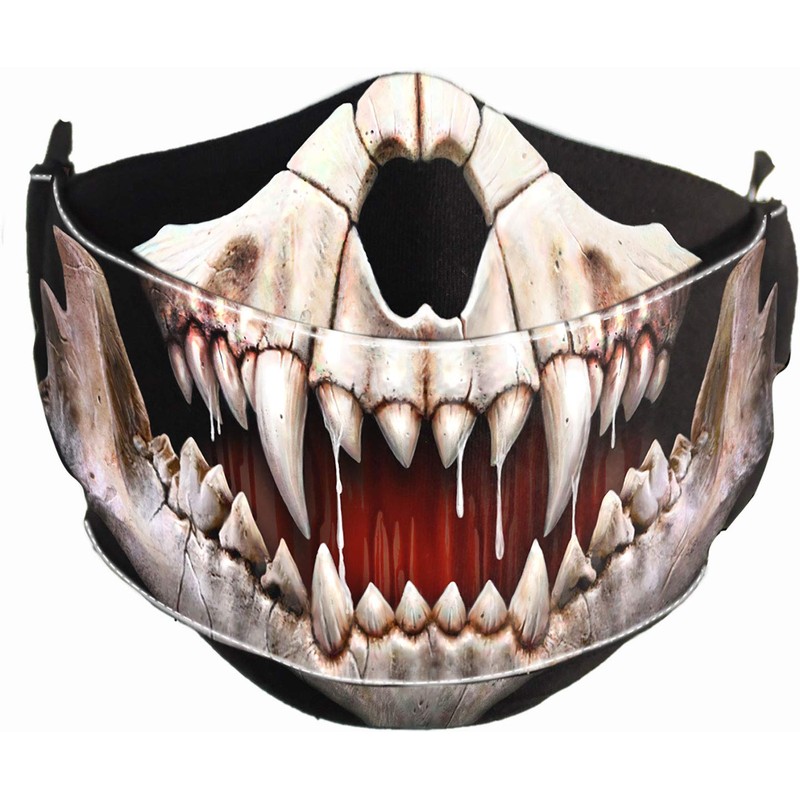 Spiral - Rock Jaw - Premium Cotton Fashion Mask with