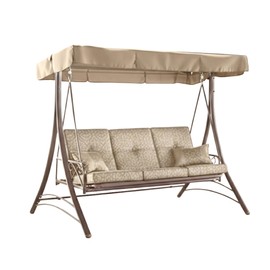 Garden Winds Durable Replacement Canopy Top Cover Compatible with The RUS4239, RUS4239-WM Callimont Park Swing - Classic Sand, 350