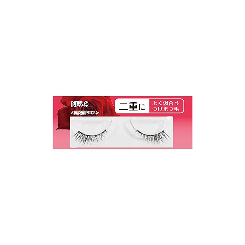 Beauty World Well False Eyelashes NES – 9 目尻 For Cross
