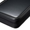 Sanwa Supply FCD-WLBD96BBK Semi-Hard Case for CD Jacket Storage (Holds