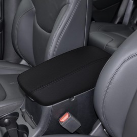 faccaibbg Armrest Cover for 2016-2021 Jeep Cherokee (Black),Center Console Cover for 2016 2017 2018 2019 2020 2021 Cherokee Accessories