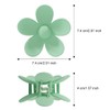6 PCS Hair Claw Clips Cute Flower Hair Clip Matte