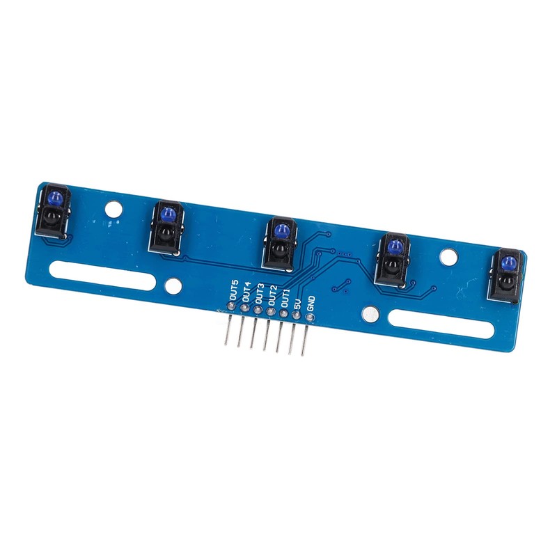 5 Way Tracking Sensor, Infrared Reflection Sensor Module TCRT5000L, Digital
