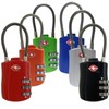 6PACK TSA Approved Luggage Combination Locks,Travel Suitcase Lock with Zinc