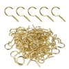 Septe 100 Pcs 1/2 inch Ceiling Cup Hooks Screw Hooks