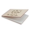 Wooden Engraved Scrapbook | 1 Year - Our Story So