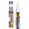 TRANSON 2 White Paint Markers for Fabric Rock Craft Diy