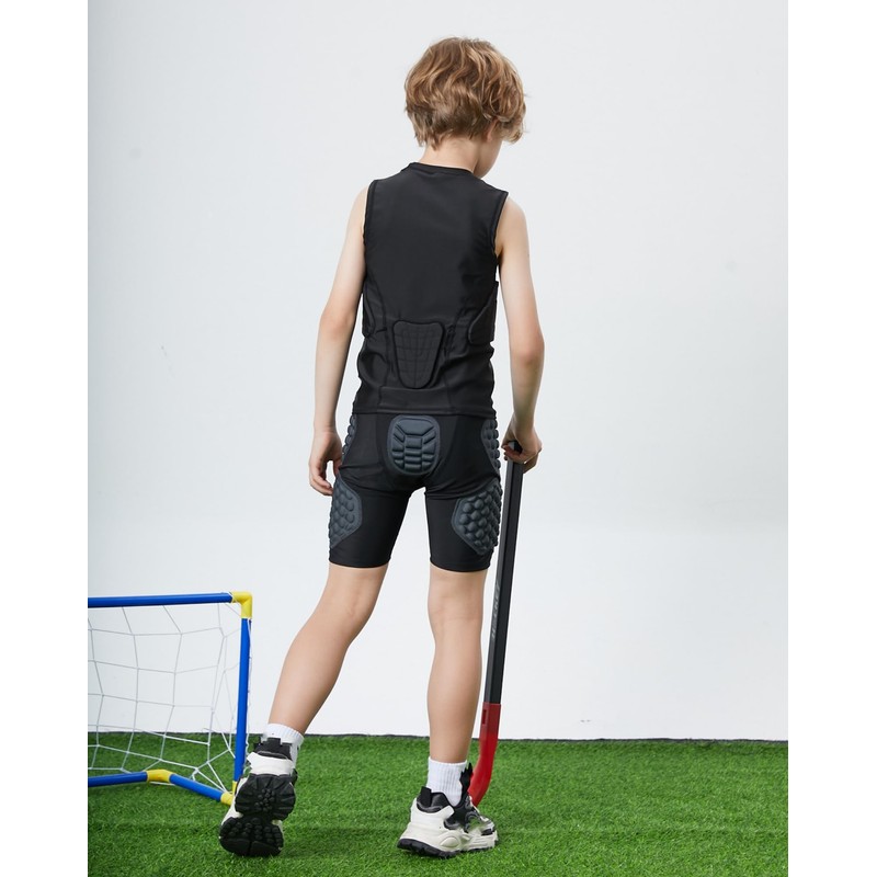 Youth Catchers Gear Boys Padded Chest Protective Shirt, Chest Protect