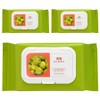 Holika Holika Daily Fresh Moist Olive Cleansing Tissue, 60 sheets, 3 pcs / 홀리카홀리카 데일리 프레시 촉촉 올리브 클렌징 티슈, 60매입, 3개