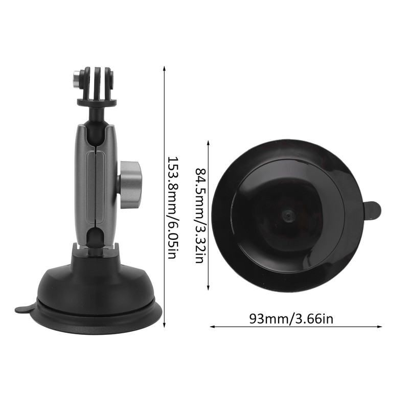 Sports Camera Suction Cup Holder for Car Front Windshield Suction