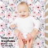 Yoofoss Travel Cot Sheets 95 x 65cm Fitted Cozy &