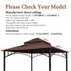 SCOCANOPY Replacement roof Compatible with Target Madaga Gazebo Model L-GZ136PST