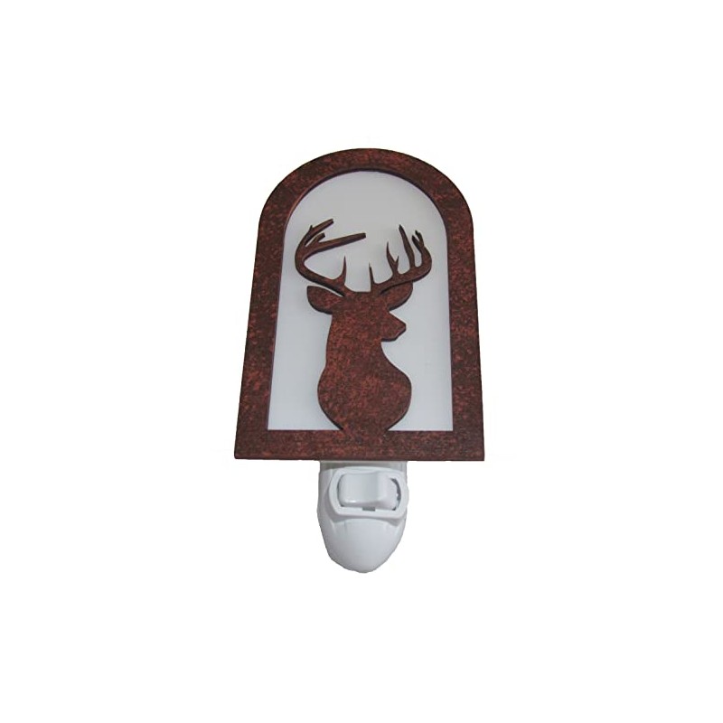 Tom's Bird Feeders Rustic Deer Nightlight