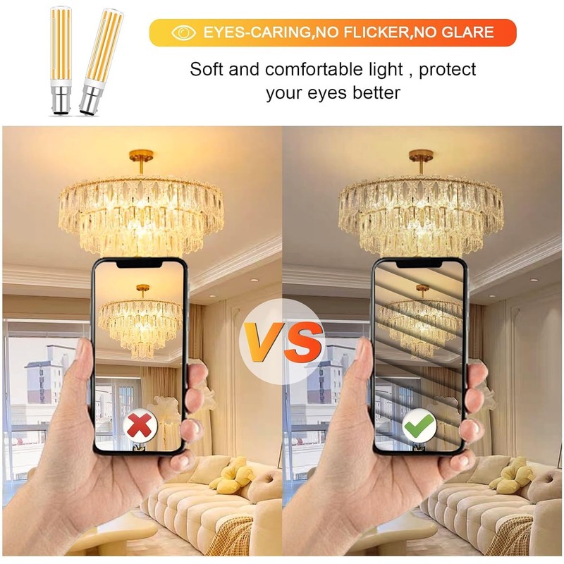 B15D LED Bulb Dimmable 8 W Replaces Osram Halolux Ceram